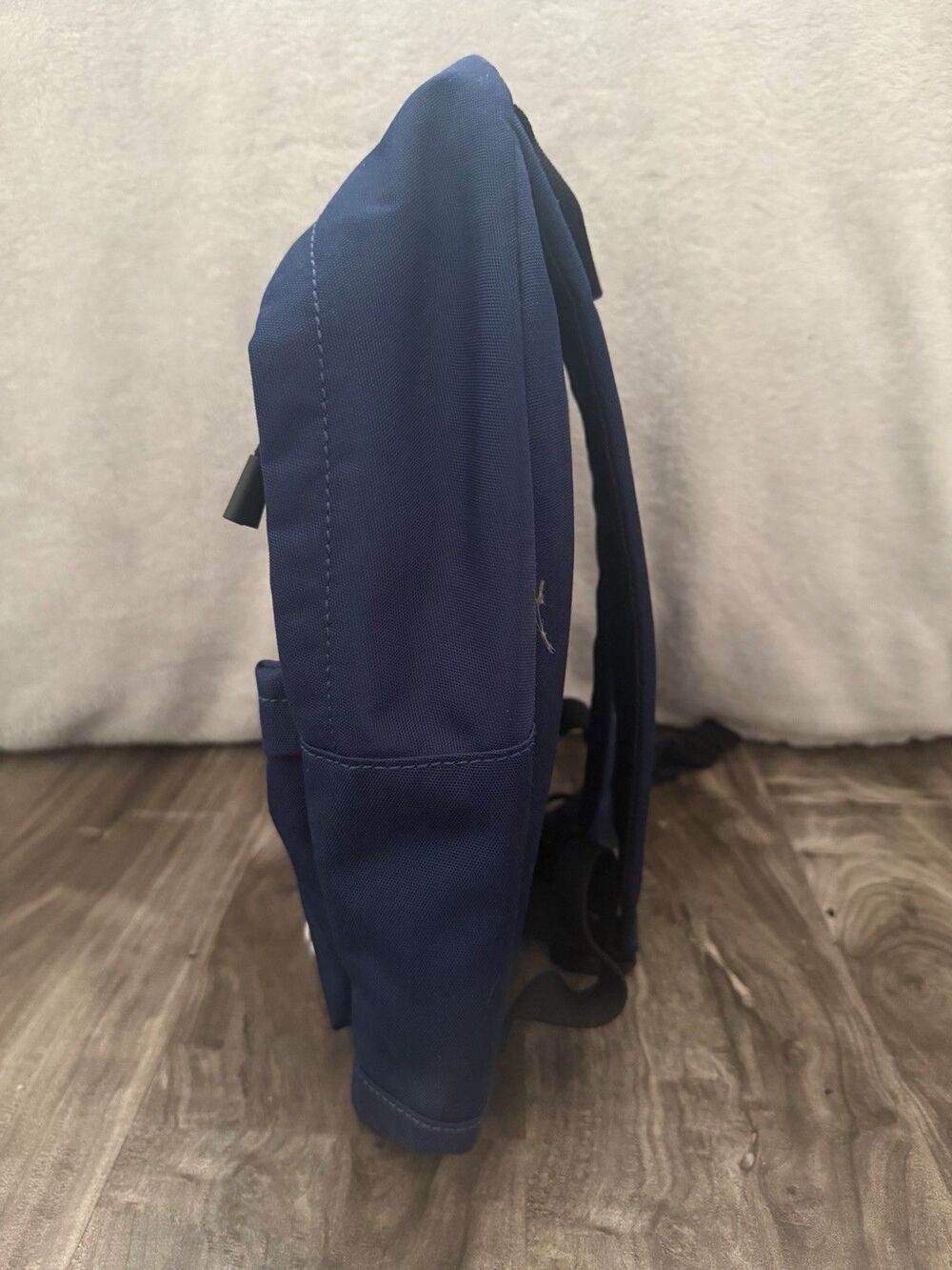 Lacoste Men's Neocroc Blue Small Canvas Backpack - Picture 2 of 4